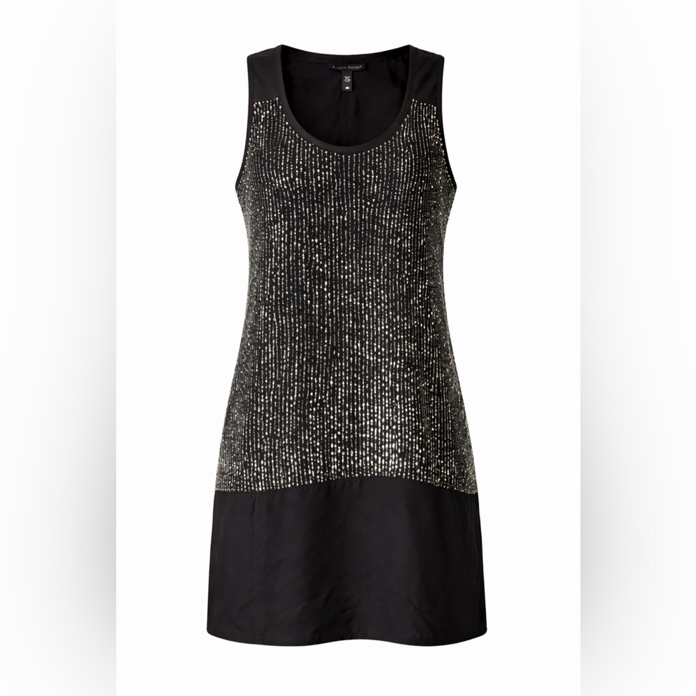 Eileen Fisher Silk Embellished Dress